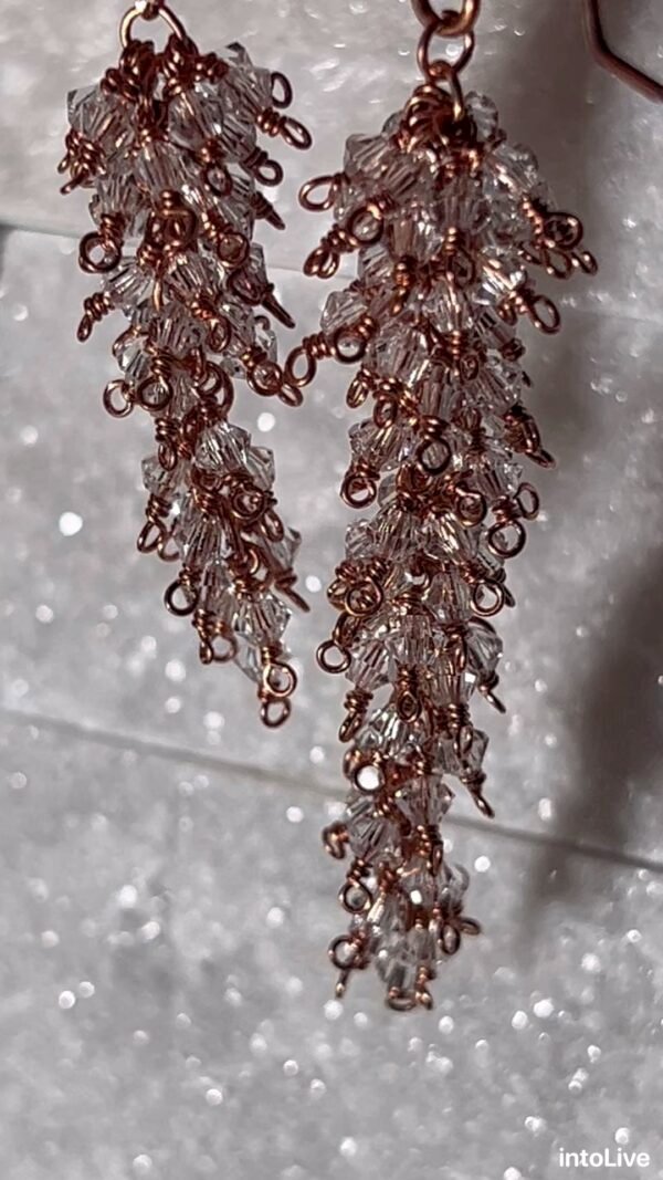 Crystal Wisteria Earrings