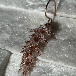 Crystal Wisteria Earrings Mini