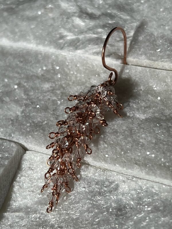 Crystal Wisteria Earrings Mini